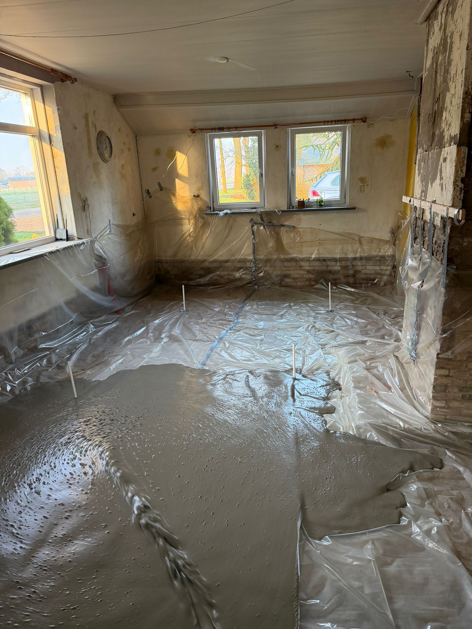 Schuimbeton voor vloeren